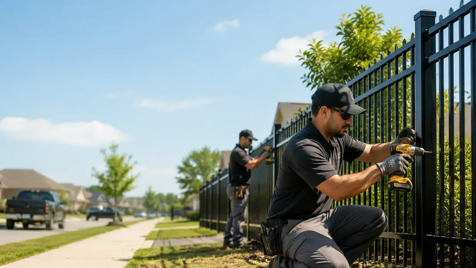 Metal Fence Installation in Donalds, SC
